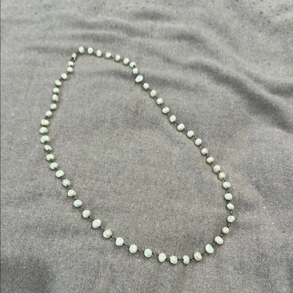 Silpada Elegant Silver Pearl Necklace - Picture 1 of 5